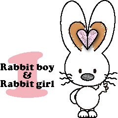 Rabbit boy & Rabbit girl-1