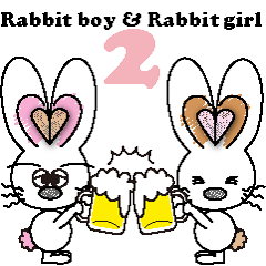 Rabbit boy & Rabbit girl-2