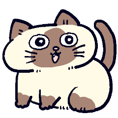 Cute Every Day Cat S Fuku Chan Line Stickers Line Store