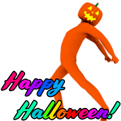 Move! Halloween Sticker