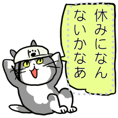 Workcats Message Sticker Line Stickers Line Store