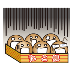 Takoyaki life of six people 2