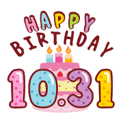 HAPPY BIRTHDAY October 17-31