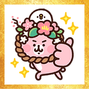 Kanahei's Piske & Usagi CNY Stickers
