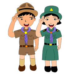 moral Scout boy and girl