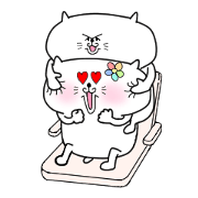 Cute and is an interesting cat