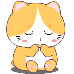 Baby Yellow Cat : Animated