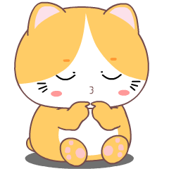Baby Yellow Cat : Animated