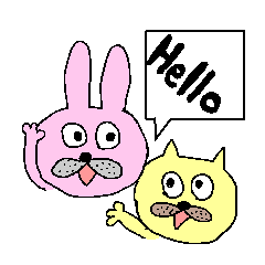 rabbits and cats talk