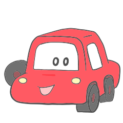 CUTE SMALL RED CAR