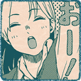 Michio girl Stiker 01