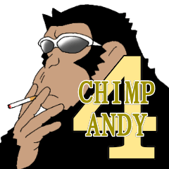 dandy chimpanzee "CHIMP ANDY" the Fourth