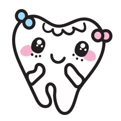 cute kawaii tooth