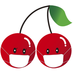 Cheerful Cherry with Corona