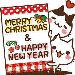 動く♪ ねこの缶詰め【クリスマス&お正月】