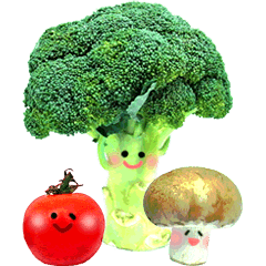 Kawaii Vegetable&fruit mie food series