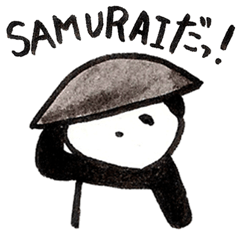 A PANDA OF SAMURAI