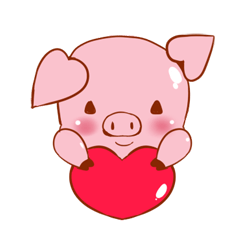 Little-heart Pig