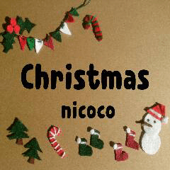 フェルト de Christmas nicoco smile 9