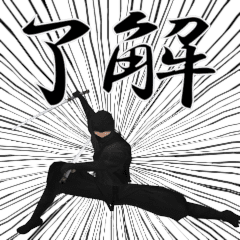 Ninja whose swordsmanship is too great.