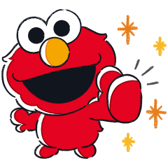 SESAME STREET Lovely stickers