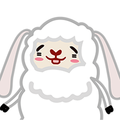 Fluffy Cotton Sheep