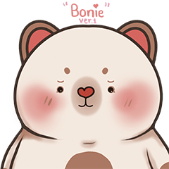 Bonnie Bonnie Bear : Big Stickers