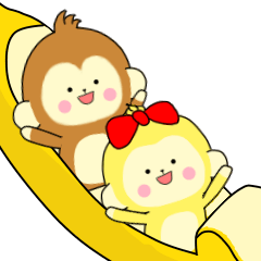 The Cute monkey animation 2