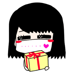 ゆるふわマスク系女子 Naru 基本編 Line スタンプ Line Store ゆるふわマスク系女子 Naru 基本編 Line スタンプ Line Store