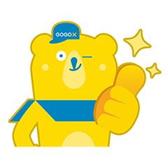 GOGO Bear - cute & useful daily sticker