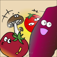 Funny Vegetable Stickerrrrr