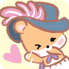 Cute Lollipop bear (knight)