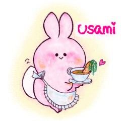 Pinky Cutie Bunny USAMI