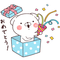 Calpis Daily Lives Of Cute White Dogs Line Stickers Line Store