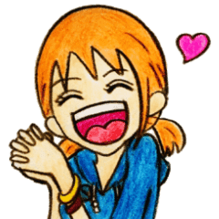 One Piece Nami Vivi Robin Line Stickers Line Store
