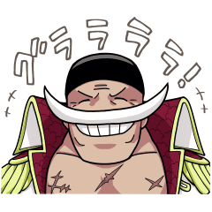 One Piece Whitebeardpirates Stamp Line Stickers Line Store