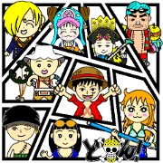 My family became a ONE PIECE character