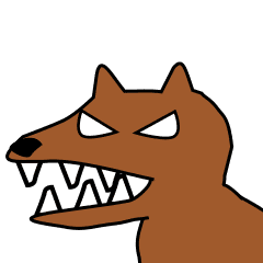 moving Angry dog – LINE stickers | LINE STORE