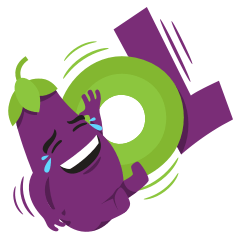 The Eggplant: Emoji Stickers by EmojiOne