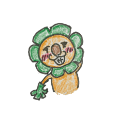 Four-leaf clover Lion