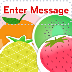 Fruit Sticky Note Paper Message Stickers
