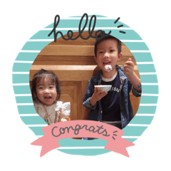 霖昕兄妹貼圖組2