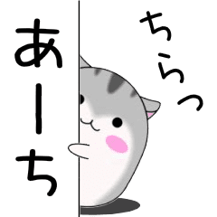 Move!Aachi designated name Sticker