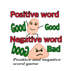 Trendy positive and negative word game-4