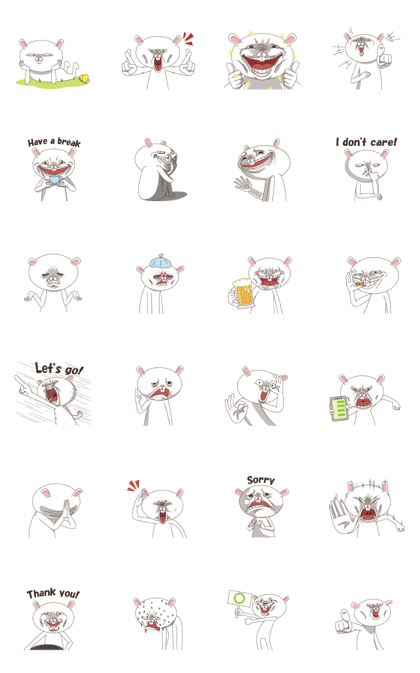 Strange Bunny Animated Strange Bunny Animated