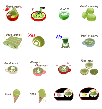 Sticker for Matcha lover Sticker for Matcha lover