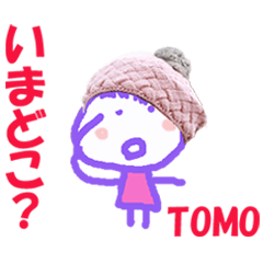 Sticker of TOMOchan