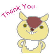 Squirrel Sticker Love