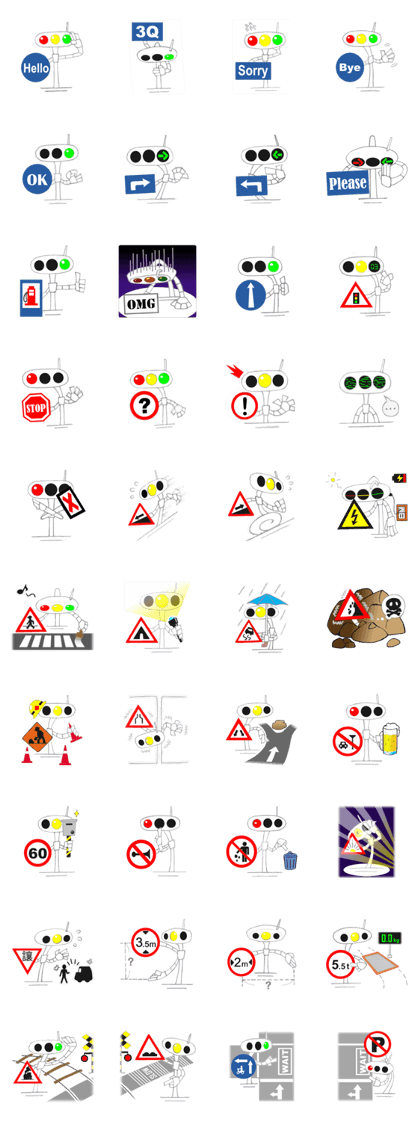 Traffic Signal Man Traffic Signal Man