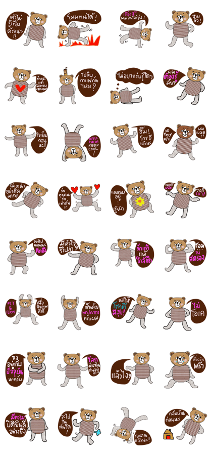 Handsome Brown Bear ,the Tim